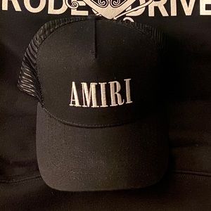Amiri Hat Mans Black 